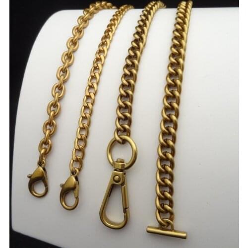 110cm Shoulder Bag Key Chain Luxury Chain Bag Women Messenger Bag Strap Replacement Bags Chain Gold Color High Quality