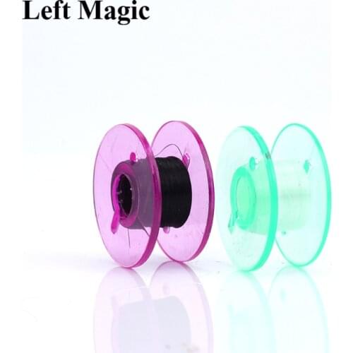 50M Scroll Type Sub-Thread Strong Invisible Thread Transparent (White/Black) Magic Tricks Accessories Elasticity Prop