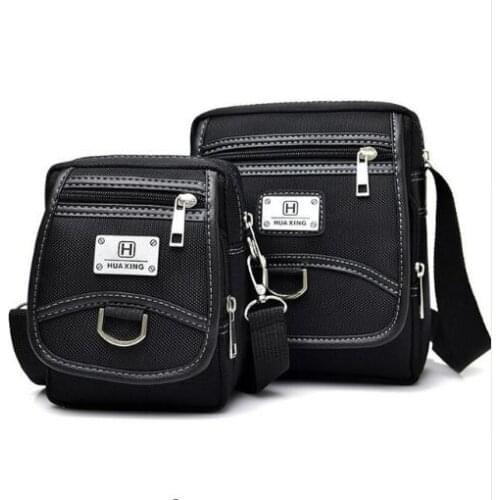 Brand Mens Bag Messenger Bags Waterproof High Quality Nylon Black Designer Cool Zipper Bag Crossbody For Male Drop Shipping