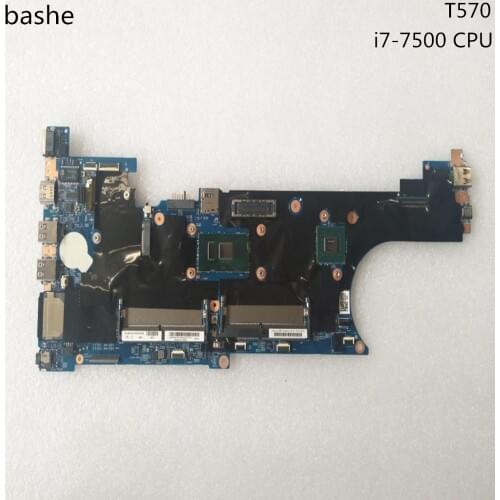 For Lenovo Think pad T570 laptop motherboard CPU i7-7500 FRU:01ER274 01YR399 02HL436 full test free delivery