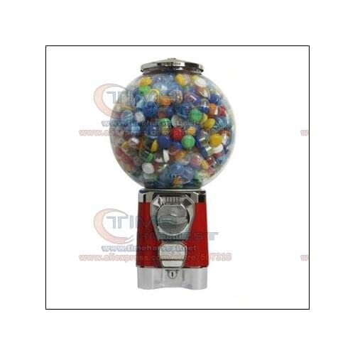 Good Quality Coin Operated Tabletop Gumball Vending Machine Desktop Capsule Vending Cabinet Toy Penny-in-the-slot Coin Vendor