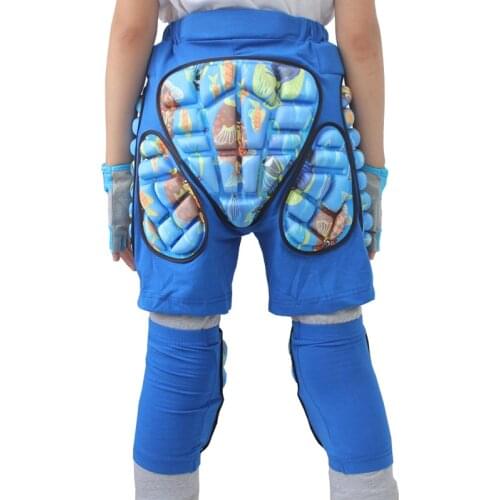 Outdoor Sports Shorts Bottom Padded Adults Kids Skiing Skating Snowboarding Shorts Hip Protective Hip Padded Shorts
