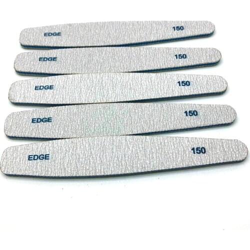 50Pcs Nail File 150/150 Grey Sanding Double-sided Manicure Tool Polerski Buffer Lime Professional Accessories File Smooth Kit