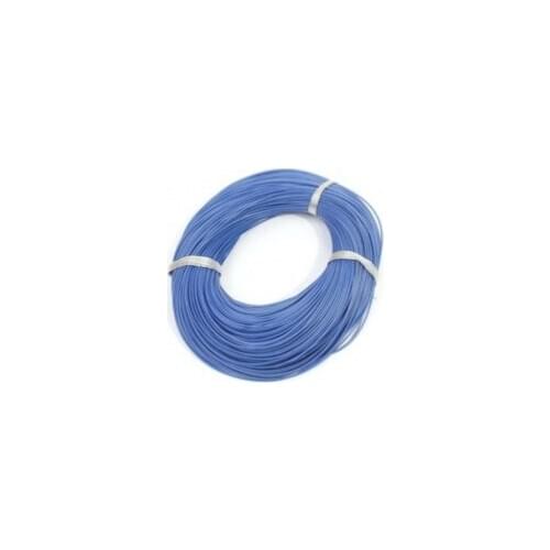 1 Meter 24AWG Silicone Wire/ Silica Gel Wire/ Silicone Cable (40/0.08, OD: 1.4) -Blue Color