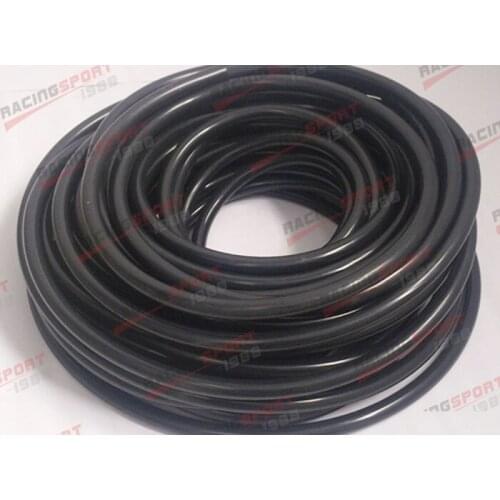 4.5mm (3/16") Silicone Vacuum Hose Black Pipe "Sold By Foot" High Performance