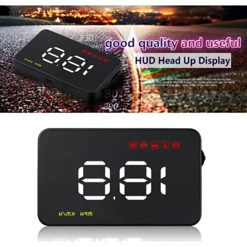 Universal Auto Car GPS HUD Digital Head-Up Display Car Speeding Warning Accessories Alarm System For Bike Motorcycle Truck Car