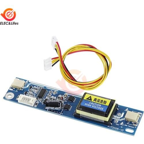 Universal Backlight CCFL Inverter Converter LCD laptop Monitor 2 Lamp 10-28V for Laptop 10-26" Widescreen LCD Screen Module