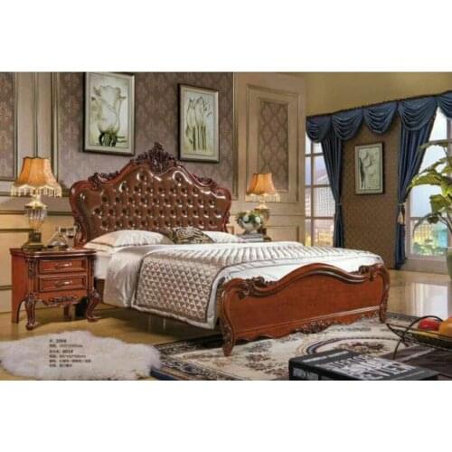 High quality bed 2 people Fashion European French Carved French bed cstm0089