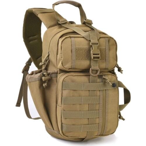 Top Quality Outdoor Sports Tactical Backpack For Camping Hiking Climbing Mens Backpack Nylon Bag Double Shoulder Bag