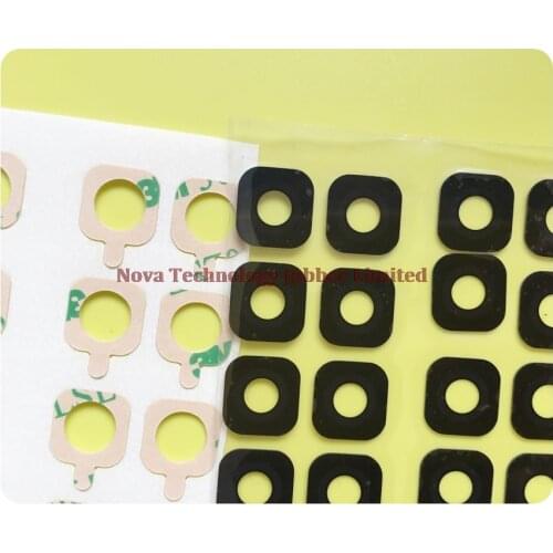 Wyieno 10pcs S8 Plus Real Camera Glass Lens For Samsung S8 G950 Back Rear Camera Glass Lens with Glue Replacement Parts Tracking