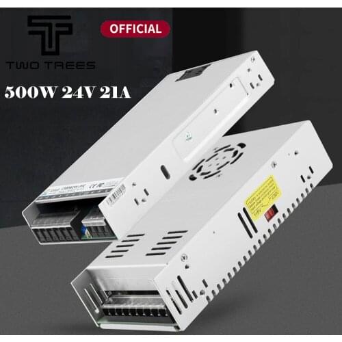 3D Printer Parts Power switch DC 24V Power Supply Transformer Switch 21A 500W Power Supply 220V to 12V AC-DC SMPS