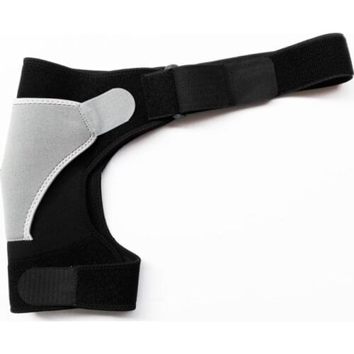 1Pc Breathable Sports Protector Single Shoulder Support With Pressure Pad Neoprene Back Guard Strap Wrap Belt Compression Sleeve