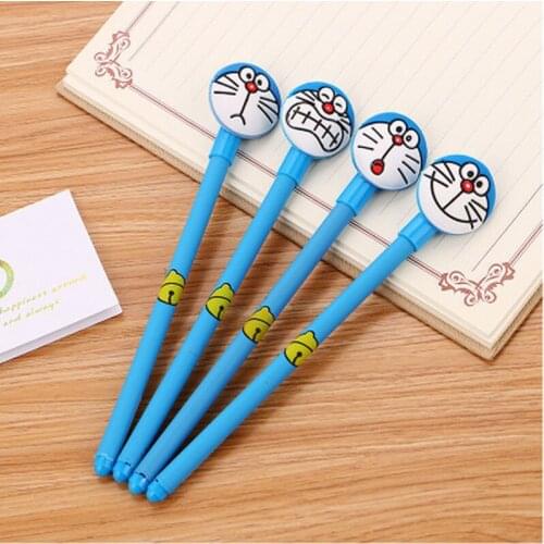 1pcs Cat Cute Pens 0.5mm Stationery Gel Pen Novelty Cute Gel Pens Student Writing Pen Kawaii Stationery Kawaii School Supplies