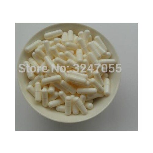 1000pcs/lot Size 1# White Empty Top Quality Capsule Shells, Gelatin Health Medicial Powder Package, DIY Cosmetic Mask Containers