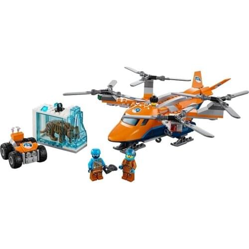 10994 City Series Polar: Polar Air Transport 60193 Childrens Building Block Toy Gifts