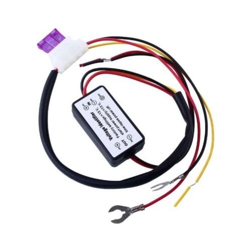 12V DC AUTO CAR LED DAYTIME RUNNING LIGHT RELAY HARNESS DRL CONTROLLER ON/OFF