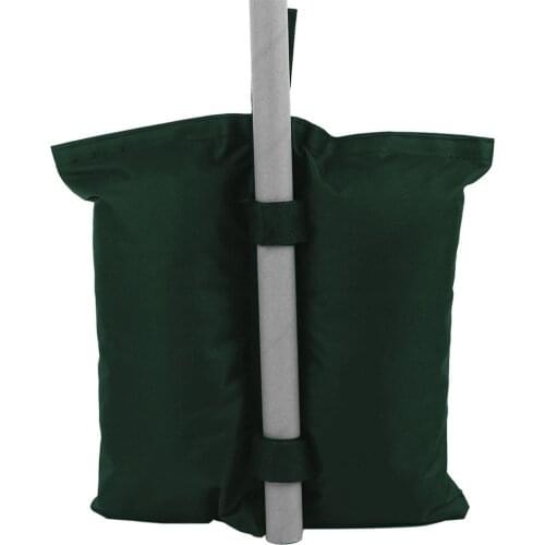 2Pcs/Set Outdoor Camping Tent Umbrella Base Sand Bag Durable 420D Oxford Cloth Weight Bags Waterproof Canopy Weight Bag Supplies