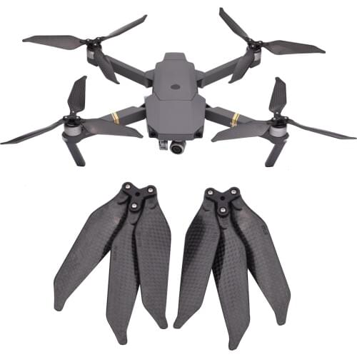 8331 Carbon Fiber Propeller for DJI Mavic Pro Platinum Drone 3-Blade Folding Props Low Noise Blade Noise Reduction Wing CW CCW