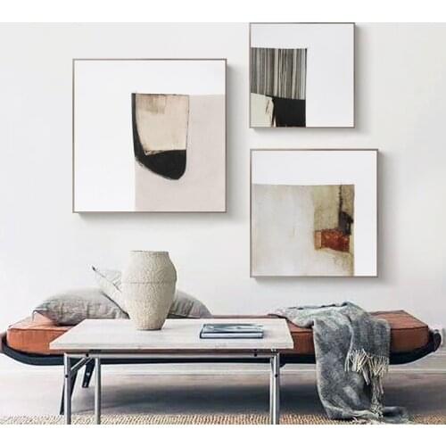 Abstract Minimalistic geometry Canvas Painting Posters Prints Unique Wall Art Pictures For Living Room Bedroom Aisle Home Decor