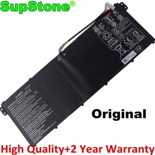 SupStone Genuine New AC16B7K AC16B8K Laptop Battery For Acer Chromebook 15 CB515-1HT-C1W7 P39B P5K9 P6W6 C2AE C21R KT.00407.005