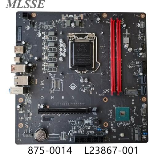 For HP Omen Obelisk 875-0014 Desktop Motherboard H370 LGA1151 L23867-001 L23867-601 17582-1 348.0C503.0011 100% Tested Fast Ship