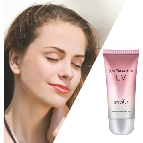 Hot Sale 60ml Sunscreen Moisturizing Skin Protection Tube-Shape Whitening Sunlight Sunblock Sunscreen Face Care Tools