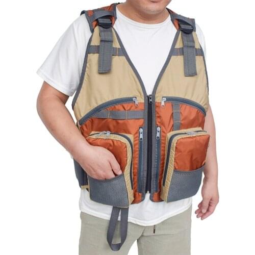 Breathable Fishing Vest Quick-Dry Photography Jacket Lightweight for Women Men