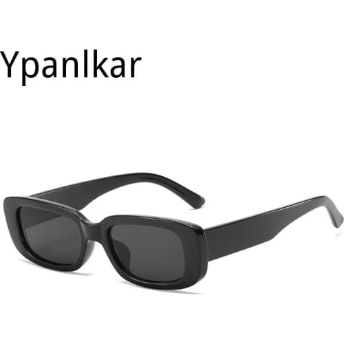 New Vintage Sunglasses Women Brand Designer Retro Sunglass Rectangle Sun Glasses Oculos Lunette De Soleil Femm