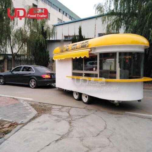 Mobile Ice Cream Food Truck Bar Food Trailer Cart Prosecco Van Trailer