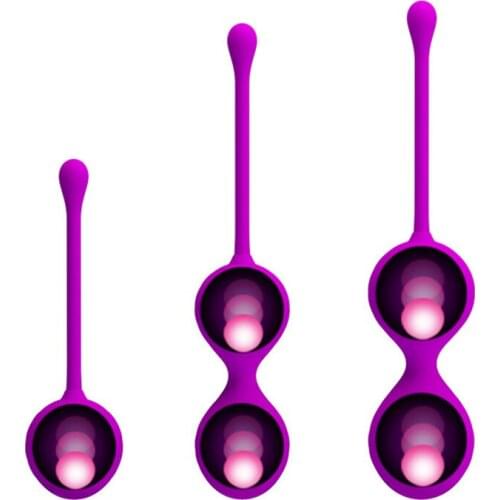 Dingye 3pcs/Set Kegel Ball Ben Wa Ball Adult Sex Toy Sex Product G Spot Female Masturbation