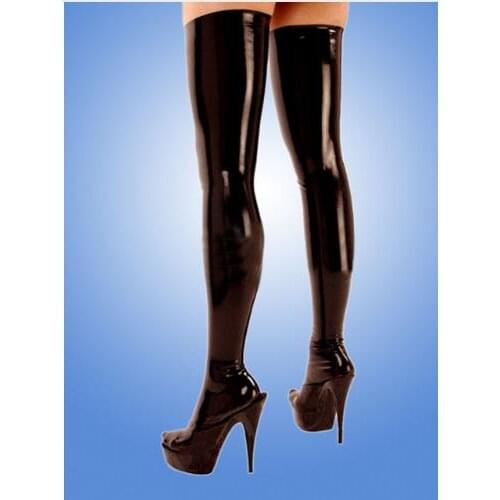 TEMORISH Women's Black Stockings
