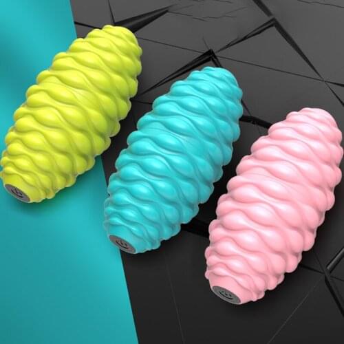 Vibrating Massage Ball Fitness Equipment Electric Massage Roller Fitness Ball Local Muscle Relaxation Powerball