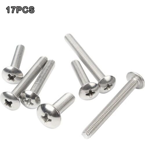 17 piece front and rear fenders bolts for Yamaha Banshee 350 YFZ350 Banshee all Year fender bolt screw mount kit hardware