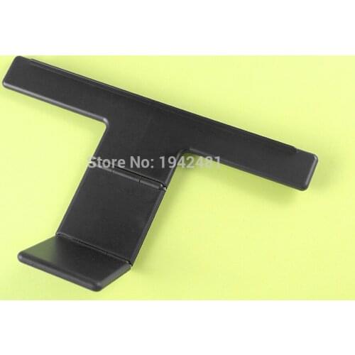 5pcs/lot Black Game Stand Holder Adjustable Hard Plastic TV Stand Clip Holder Mount Accessory for PS4 Camera with package box