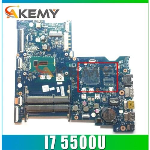 Akemy AHL50 / ABL52 LA-C701P For HP 15-AC 15T-AC 250 G4 Notebook Laptop Motherboard I7 5500U 817844-601 Test Ok Fast Ship