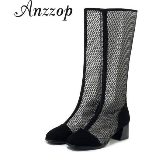 Anzzop Women's High Boots