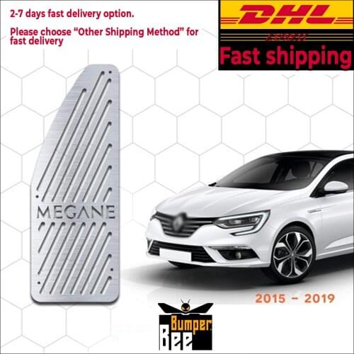Renault Megane 4 2015 2016 2017 2018 2019 Car Accessories ABS Chrome Foot Rest Pedal Body Molding Moulding Trim