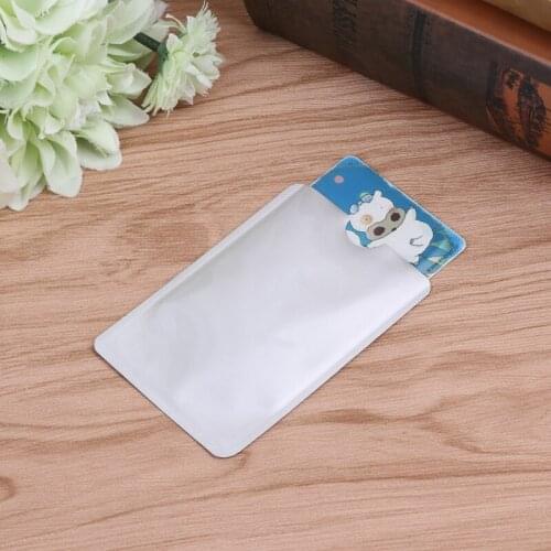 Business Credit Card Holder RFID Blocking Sleeve Protector Shield Holder Case 20CA