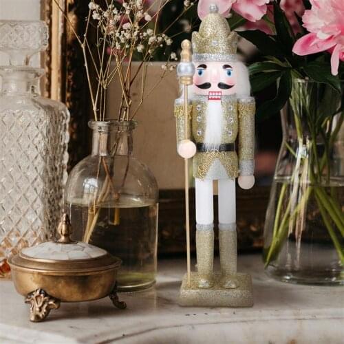 Wooden Nutcracker Doll Soldier Nutcracker Doll Soldier Toy Childrens Christmas Gift Holiday Merry Christmas Decoration Pendants