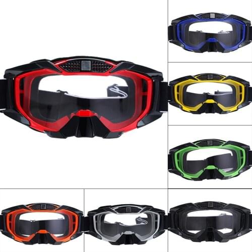 POSSBAY Motorcycle Googles Glasses Cycling UV Protection Ski Goggles Outdoor Sports Eyewear Motorbike Goggles for Sun Glasses