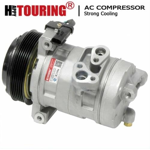 A/C Compressor for Jeep Wrangler 3.8L 2007 to 2016 RL111401AF 55111306AB 55111306AA 68321731AA 55111401AD 55111401AC
