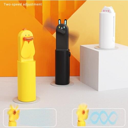 Desk Fan Portable Mini Hand Held Fan 20 Hours Operated Small Makeup Eyelash Fan
