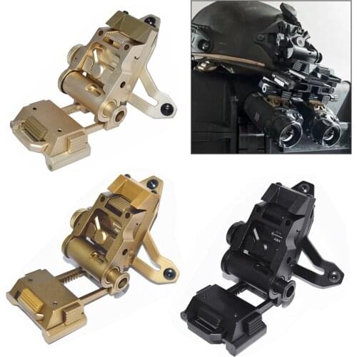 Night-vision goggles stent skip Rhino night-vision NVG arms mount for L2 G05 Mount Device To MICH Helmet with 3-hole Attachment