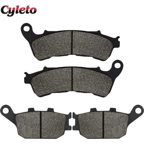Motorcycle Front Rear Brake Pads for Honda CBF500 CBF 500 04-07 NC700X NC700S Integra NC 700 12-14 Fury VT1300CX Chopper 10-11