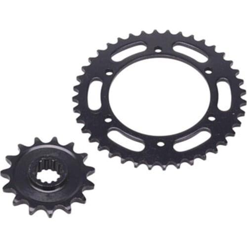 Motorcycle Front Rear Sprocket geartransmission chain Sprockets Gear for Honda RVF400 VFR400 RVF VFR 400 NC30