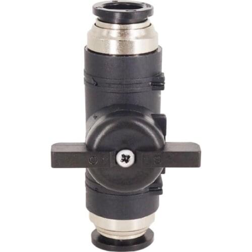 P15D 8mm Pneumatic Push Quick Joint Connector BUC Hand Valve Switch Plastic Adapter Air Line Tube Fittings
