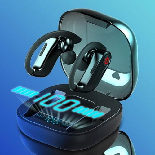 Q62 TWS Bluetooth 5.0 Earphone Stereo Wireless Earbuds Waterproof Headset with Charging Box Earphone