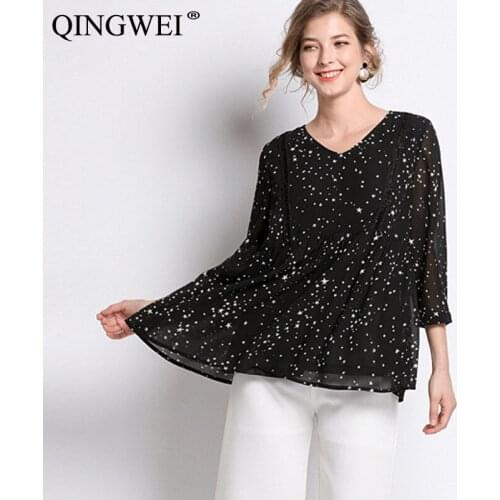 QINGWEI Women's Blouses