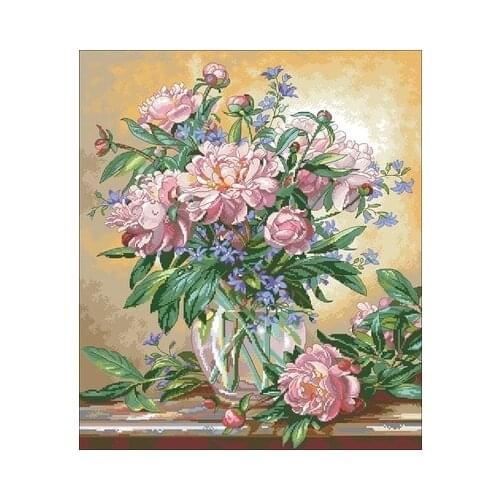 30-DIM 35211 Needlework,For Embroidery,DIY 14CT Unprinted Arts Cross stitch kits Set Cross-Stitching Home Decor