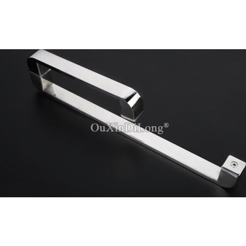 Top Designed Stainless Steel Frameless Shower Cabin Glass Sliding Door Handles Glass Door Pull / Push Handles Polishing Finished